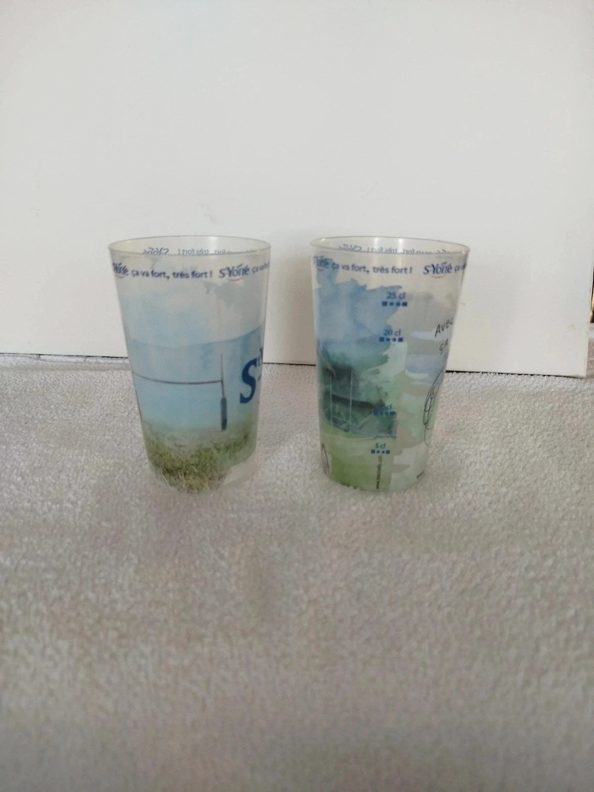 Vaso de plástico Rugby Saint Yorre – photo 2